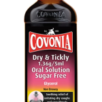 Covonia Dry and Tickly Oral Solution Sugar Free for soothing relief of dry coughs and sore throat available at Adepa Pharmacy