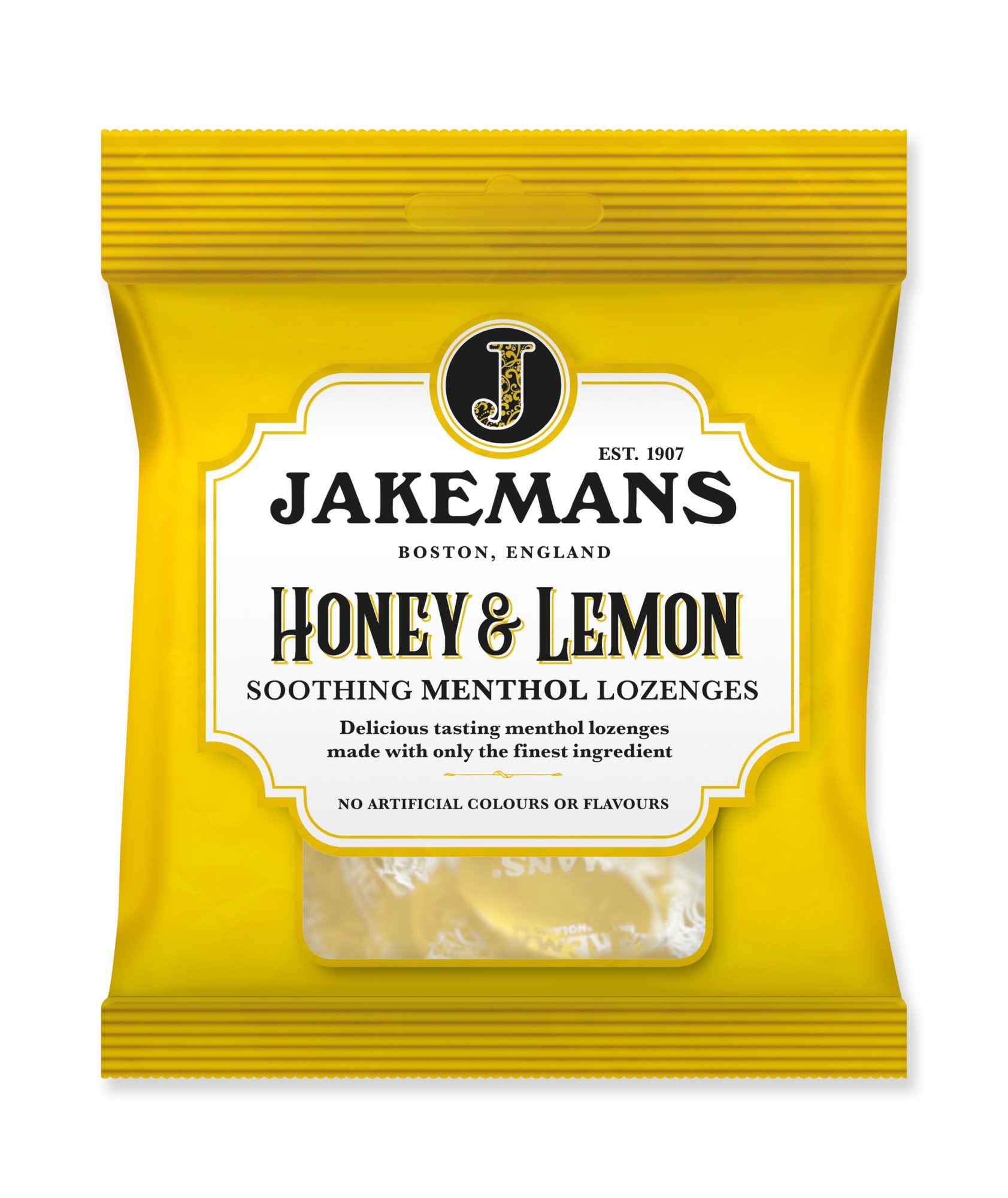 Honey & Lemon Soothing Menthol Lozenges - Image 2